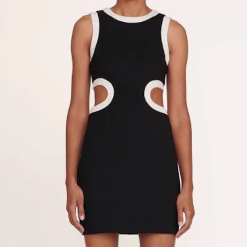 BRAND NEW WITH TAGS: Staud Dolce Sleeveless Minidress - size Medium